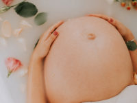 photo ventre femme lors d'une grossesse