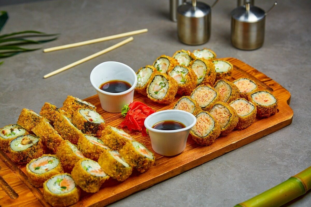 sushi, menu, restaurant